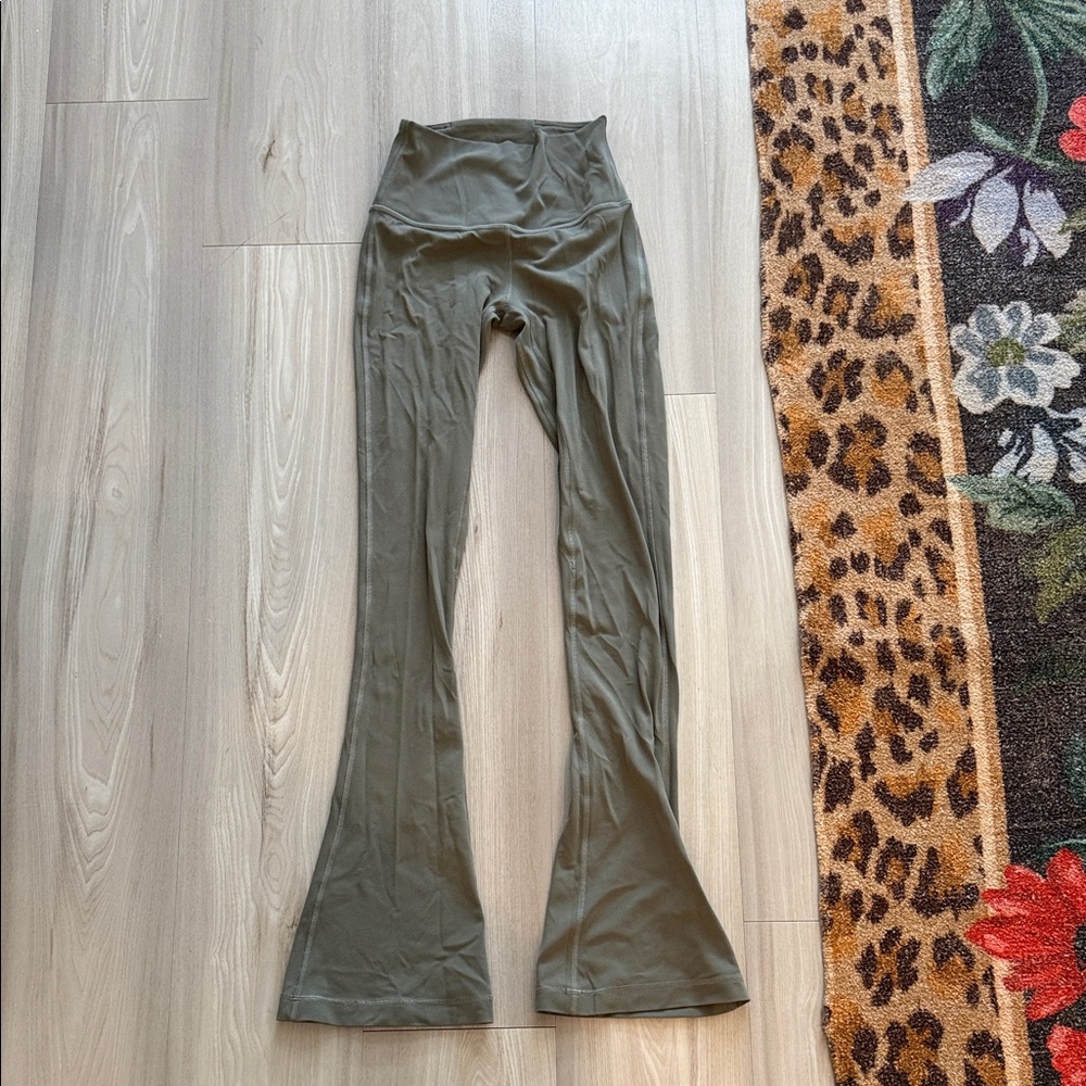 lululemon athletica Olive Flare Pants